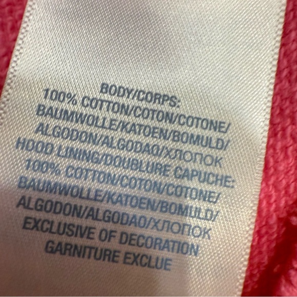 Ralph Lauren Baby Girt 2 PCS Set Pink & White Romper & Hoodie Sz 3M EUC - Picture 13 of 15